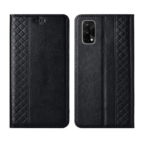 Custodia Portafoglio In Pelle Cover con Supporto per Realme X7 Pro 5G Nero