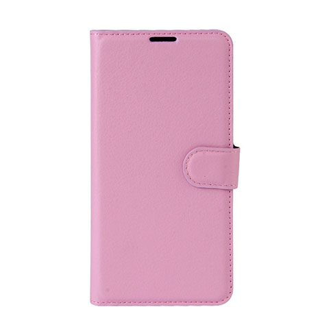 Custodia Portafoglio In Pelle Cover con Supporto per Wiko Wim Lite 4G Rosa