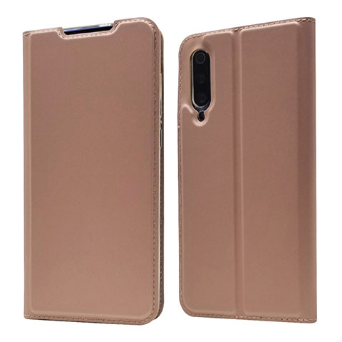 Custodia Portafoglio In Pelle Cover con Supporto per Xiaomi Mi 9 Lite Oro Rosa