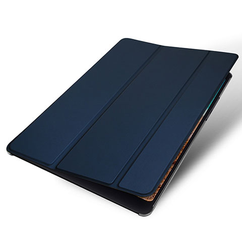 Custodia Portafoglio In Pelle Cover con Supporto per Xiaomi Mi Pad 4 Plus 10.1 Blu