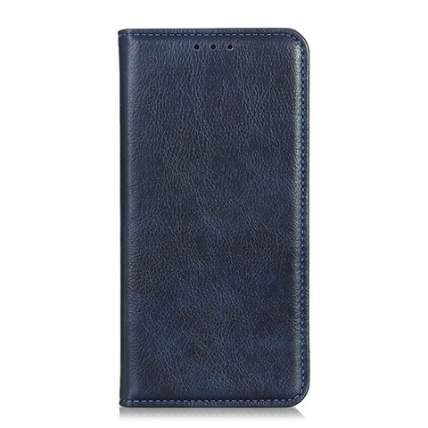 Custodia Portafoglio In Pelle Cover con Supporto per Xiaomi Redmi 9 Prime India Blu