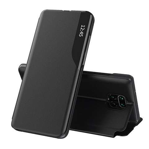 Custodia Portafoglio In Pelle Cover con Supporto Q02H per Xiaomi Poco M2 Pro Nero