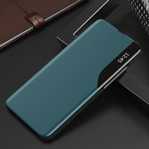 Custodia Portafoglio In Pelle Cover con Supporto Q03H per Xiaomi Poco M2 Pro Verde