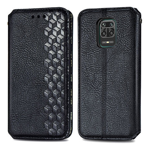 Custodia Portafoglio In Pelle Cover con Supporto S01D per Xiaomi Poco M2 Pro Nero