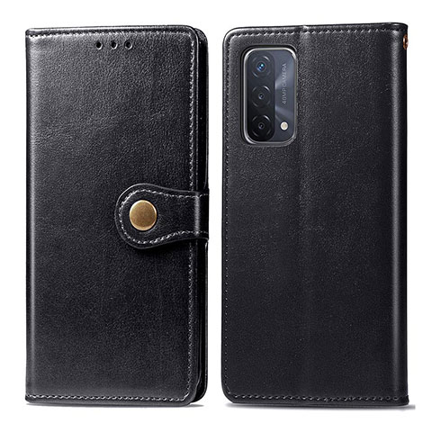 Custodia Portafoglio In Pelle Cover con Supporto S05D per OnePlus Nord N200 5G Nero