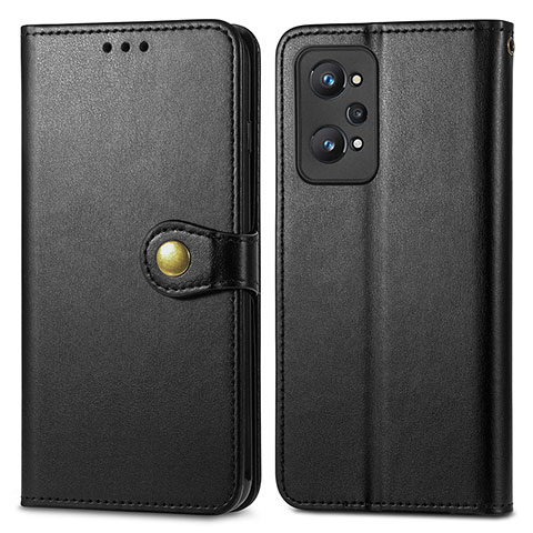 Custodia Portafoglio In Pelle Cover con Supporto S05D per Realme GT Neo2 5G Nero