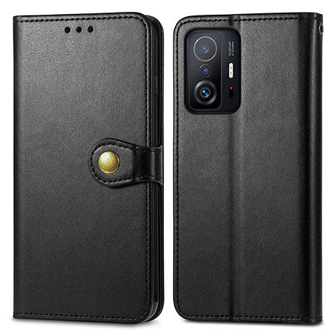 Custodia Portafoglio In Pelle Cover con Supporto S05D per Xiaomi Mi 11T 5G Nero