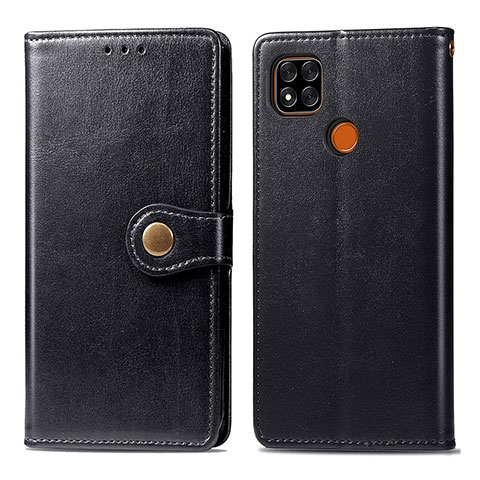 Custodia Portafoglio In Pelle Cover con Supporto S05D per Xiaomi POCO C3 Nero