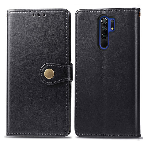 Custodia Portafoglio In Pelle Cover con Supporto S05D per Xiaomi Poco M2 Nero