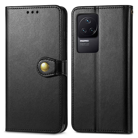 Custodia Portafoglio In Pelle Cover con Supporto S05D per Xiaomi Redmi K50 5G Nero