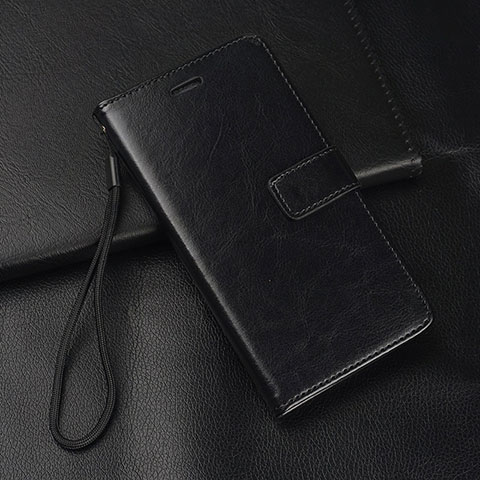 Custodia Portafoglio In Pelle Cover con Supporto T02 per Xiaomi Redmi Note 8 Pro Nero