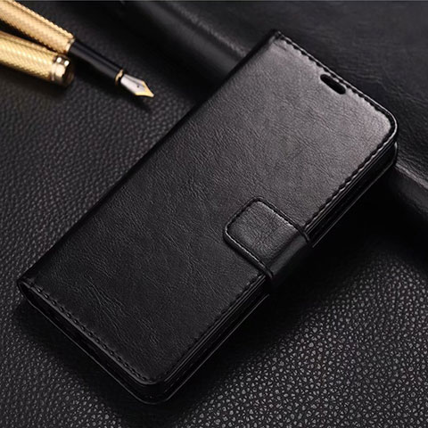 Custodia Portafoglio In Pelle Cover con Supporto T03 per Xiaomi Mi A3 Nero