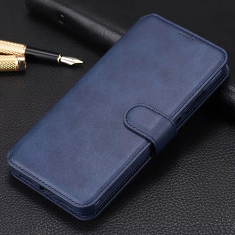 Custodia Portafoglio In Pelle Cover con Supporto T03 per Xiaomi Redmi K20 Pro Blu