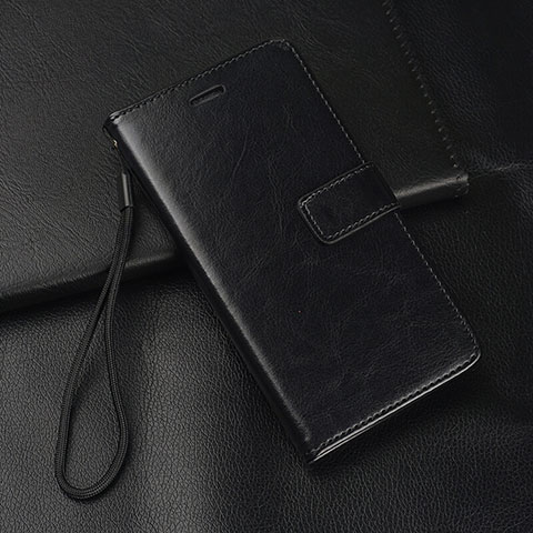 Custodia Portafoglio In Pelle Cover con Supporto T04 per Oppo RX17 Neo Nero