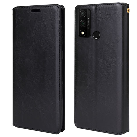 Custodia Portafoglio In Pelle Cover con Supporto T05 per Huawei Nova Lite 3 Plus Nero