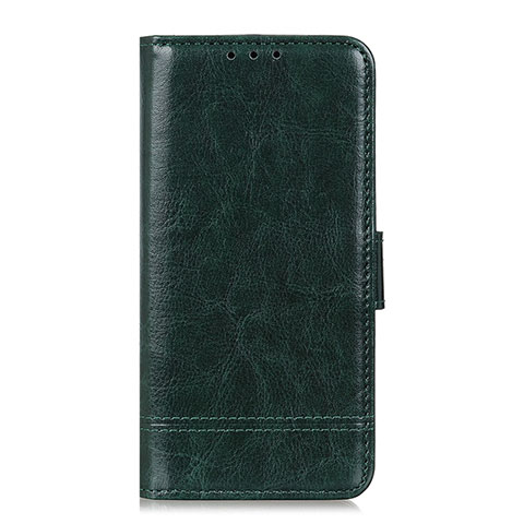 Custodia Portafoglio In Pelle Cover con Supporto T05 per Oppo Find X2 Verde