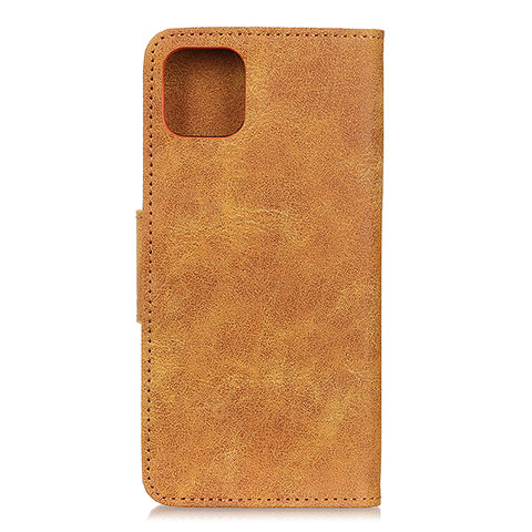 Custodia Portafoglio In Pelle Cover con Supporto T05 per Xiaomi Mi 11 Lite 4G Khaki