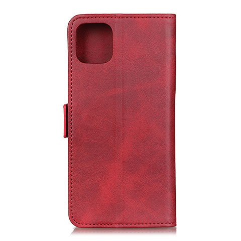 Custodia Portafoglio In Pelle Cover con Supporto T06 per Xiaomi Mi 11 Lite 4G Rosso