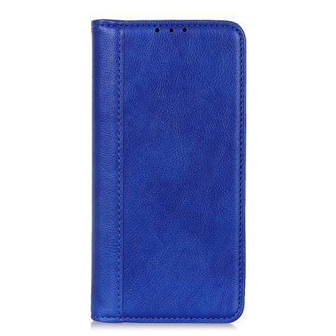 Custodia Portafoglio In Pelle Cover con Supporto T07 per Huawei P Smart (2020) Blu