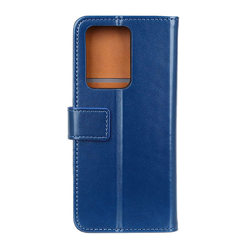 Custodia Portafoglio In Pelle Cover con Supporto T07 per Huawei P40 Pro+ Plus Blu