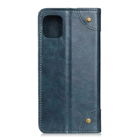 Custodia Portafoglio In Pelle Cover con Supporto T07 per Xiaomi Mi 11 Lite 5G Blu