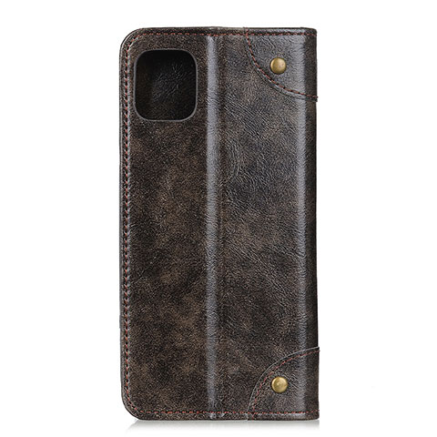 Custodia Portafoglio In Pelle Cover con Supporto T07 per Xiaomi Mi 11 Lite 5G Marrone