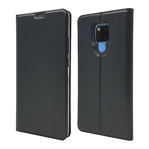 Custodia Portafoglio In Pelle Cover con Supporto T08 per Huawei Mate 20 X 5G Nero