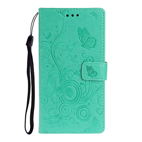 Custodia Portafoglio In Pelle Cover con Supporto T09 per Huawei P40 Pro Verde