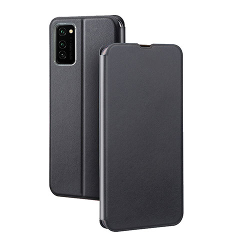 Custodia Portafoglio In Pelle Cover con Supporto T10 per Huawei Honor V30 5G Nero