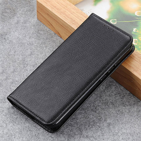 Custodia Portafoglio In Pelle Cover con Supporto T10 per Xiaomi Poco M3 Nero