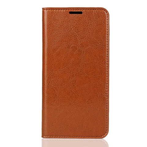 Custodia Portafoglio In Pelle Cover con Supporto T11 per Xiaomi Mi 9T Pro Arancione