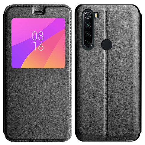 Custodia Portafoglio In Pelle Cover con Supporto T11 per Xiaomi Redmi Note 8T Nero