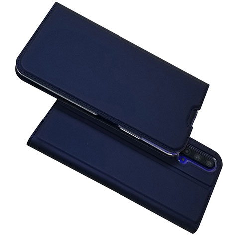 Custodia Portafoglio In Pelle Cover con Supporto T12 per Huawei Honor 20S Blu