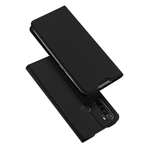 Custodia Portafoglio In Pelle Cover con Supporto T12 per Xiaomi Redmi Note 8T Nero