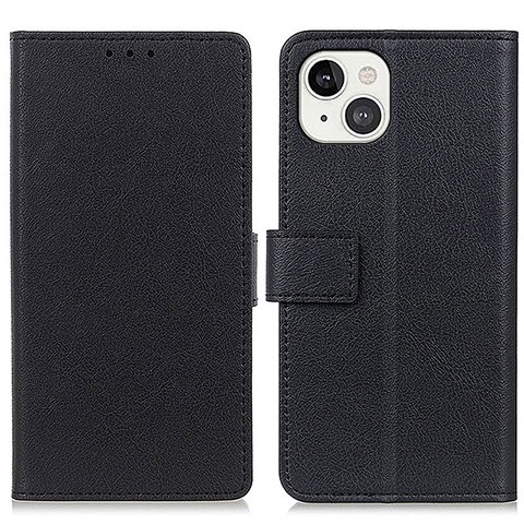 Custodia Portafoglio In Pelle Cover con Supporto T14 per Apple iPhone 13 Mini Nero