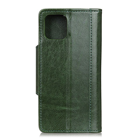 Custodia Portafoglio In Pelle Cover con Supporto T14 per Xiaomi Mi 11 Lite 5G NE Verde