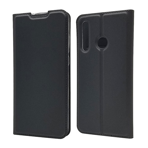 Custodia Portafoglio In Pelle Cover con Supporto T15 per Huawei Honor 10i Nero