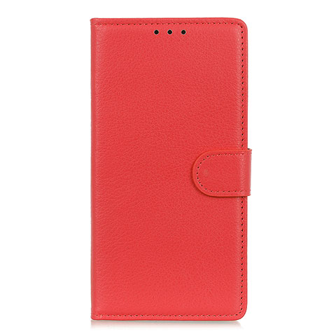 Custodia Portafoglio In Pelle Cover con Supporto T16 per Samsung Galaxy Note 20 5G Rosso