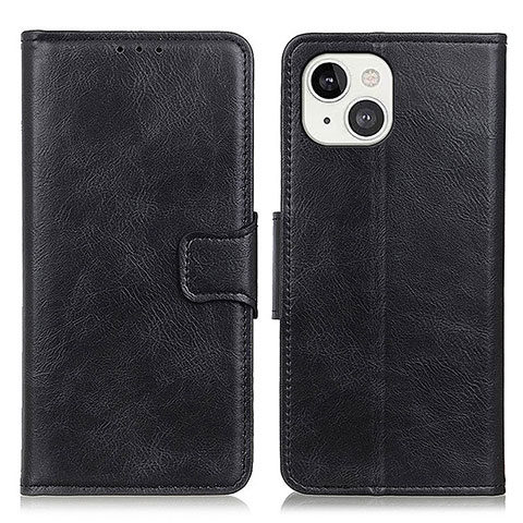 Custodia Portafoglio In Pelle Cover con Supporto T17 per Apple iPhone 14 Nero