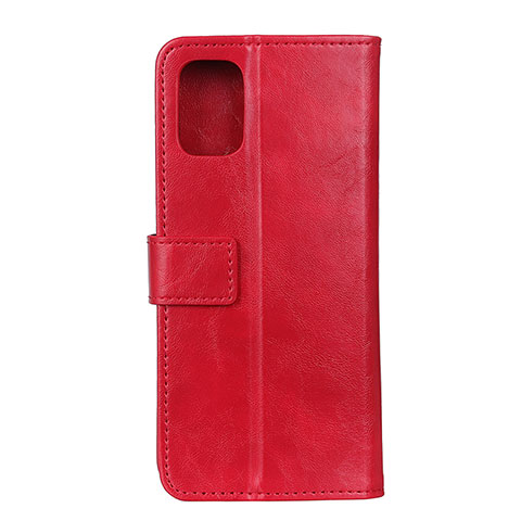 Custodia Portafoglio In Pelle Cover con Supporto T17 per Xiaomi Mi 11 5G Rosso