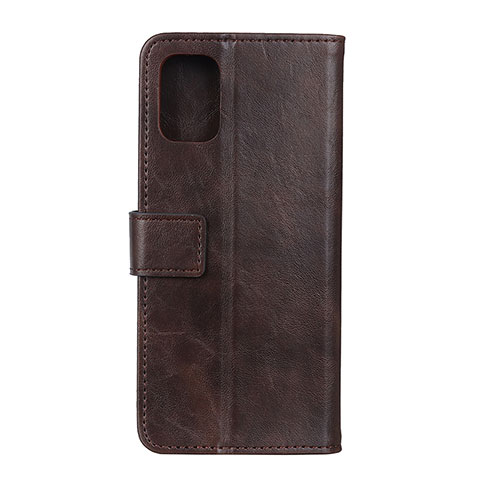 Custodia Portafoglio In Pelle Cover con Supporto T17 per Xiaomi Mi 11 Lite 4G Marrone