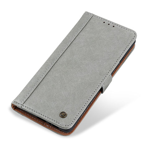 Custodia Portafoglio In Pelle Cover con Supporto T19 per Apple iPhone 13 Mini Grigio