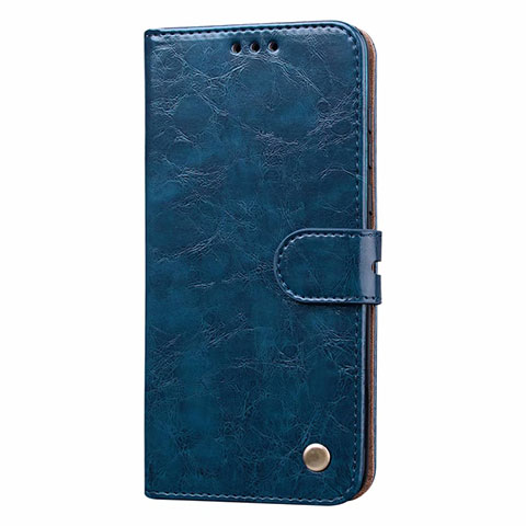 Custodia Portafoglio In Pelle Cover con Supporto T20 per Huawei P40 Blu