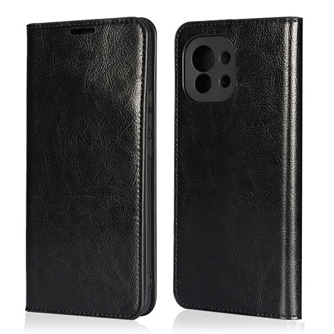 Custodia Portafoglio In Pelle Cover con Supporto T21 per Xiaomi Mi 11 Lite 4G Nero