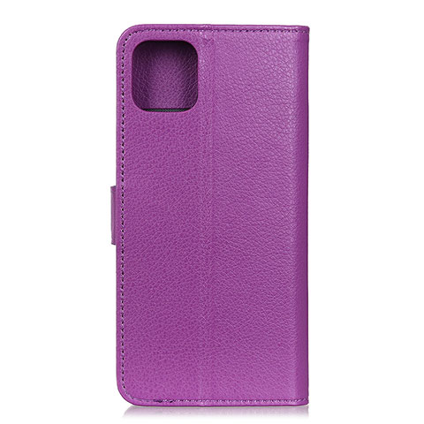 Custodia Portafoglio In Pelle Cover con Supporto T25 per Xiaomi Mi 11 Lite 4G Viola