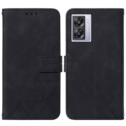 Custodia Portafoglio In Pelle Cover con Supporto Y01B per OnePlus Nord N300 5G Nero