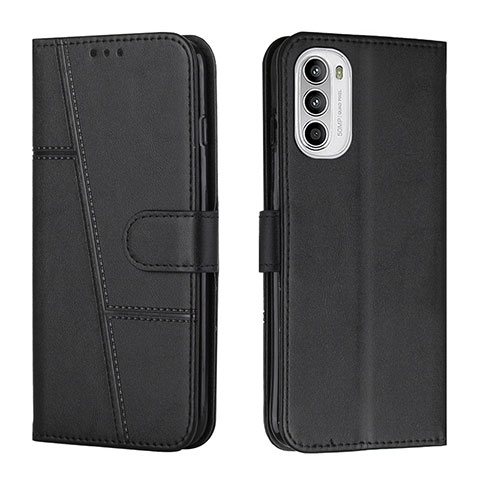 Custodia Portafoglio In Pelle Cover con Supporto Y01X per Motorola Moto Edge (2022) 5G Nero