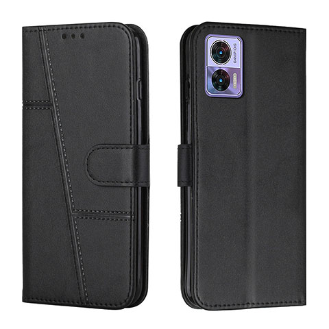 Custodia Portafoglio In Pelle Cover con Supporto Y01X per Motorola Moto Edge 30 Lite 5G Nero