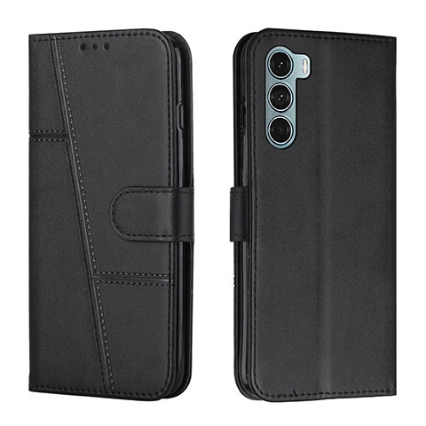 Custodia Portafoglio In Pelle Cover con Supporto Y01X per Motorola Moto Edge S30 5G Nero