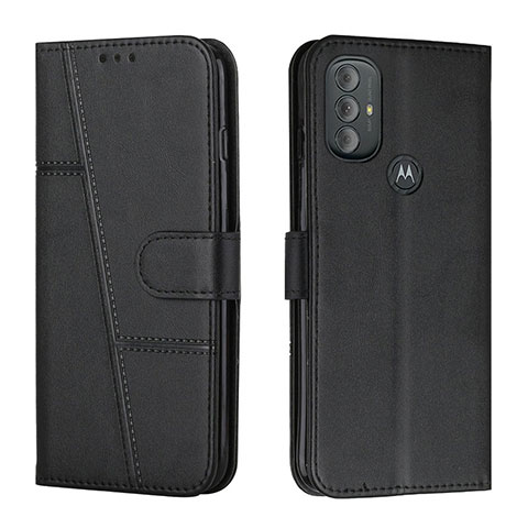 Custodia Portafoglio In Pelle Cover con Supporto Y01X per Motorola Moto G Power (2022) Nero